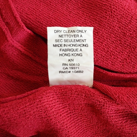 Bright Pink Vintage Anne Klein Cardigan - Picture 7 of 7